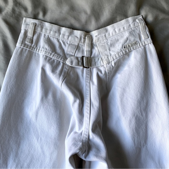 Vintage Pelican Cove White Jeans 26x31 - Picture 1 of 8